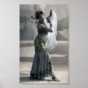 Mata Hari in Parijs - Margaretha Geertruida Poster