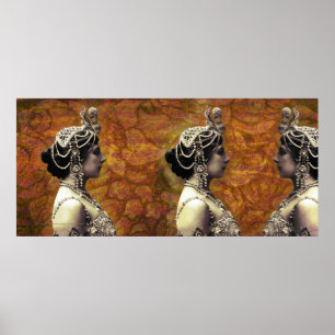 Mata Hari: "Mooie Vrouw, Gevaarlijke Spion " Poster
