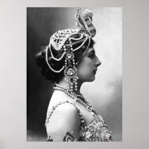 Mata Hari: "Mooie vrouw, gevaarlijke spion" Poster