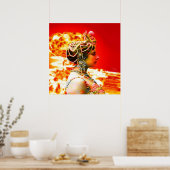 Mata Hari Poster (Keuken)