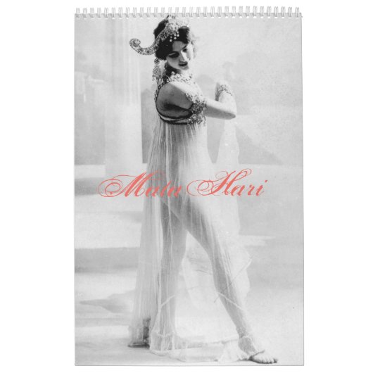 Mata Hari – Vintage Kalender (Hoes)