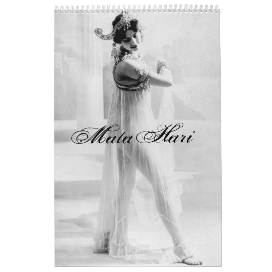 Mata Hari – Vintage Kalender (Hoes)