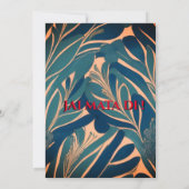 Mata Ki Chowki Goddess Durga Jagrata Uitnodiging (Achterkant)