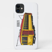 Mata trolley cartoon illustratie Case-Mate iPhone case (Achterkant)