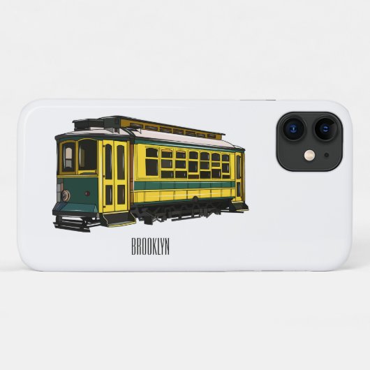 Mata trolley cartoon illustratie Case-Mate iPhone case (Achterkant (horizontaal))