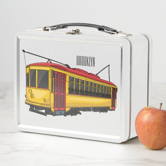 Mata trolley cartoon illustration (In situ)