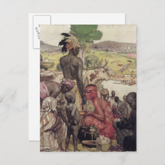 Matadi, 1929 briefkaart (Voorkant / Achterkant)