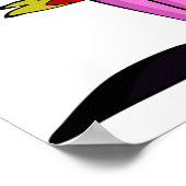 Matador with Red Cape Spanish Bullfighter Poster (Hoek)