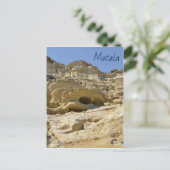 Matala Rocks Briefkaart (Staand voorkant)