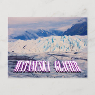 Matanuska Glacier, Glacier Park, Alaska Briefkaart