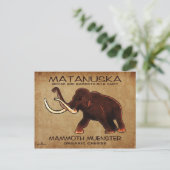 Matanuska Mammoth Muenster Cheese Briefkaart (Staand voorkant)