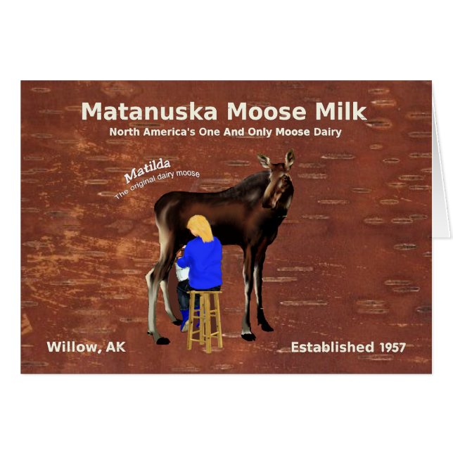 Matanuska Moose Milk (Voorkant Horizontaal)