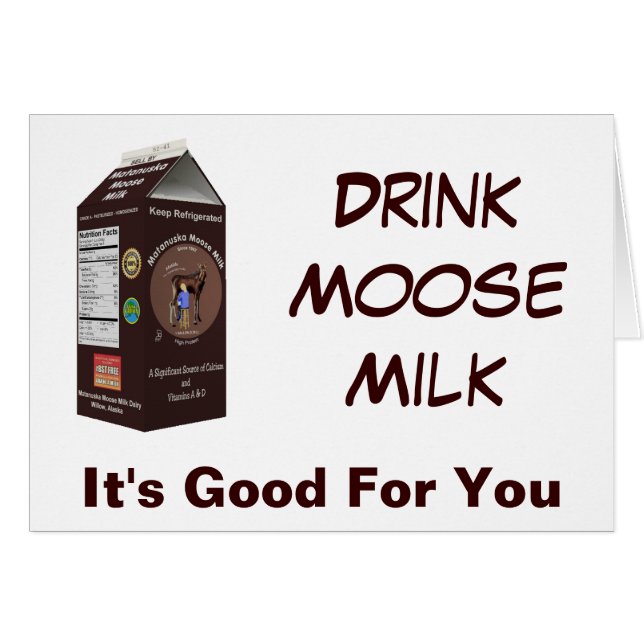Matanuska Moose Milk (Voorkant Horizontaal)