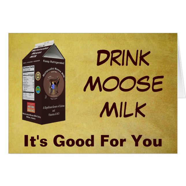 Matanuska Moose Milk (Voorkant Horizontaal)