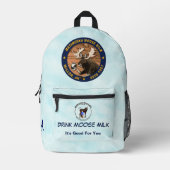 Matanuska Moose Milk Bedrukte Rugzak (Voorkant)