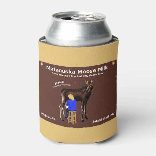 Matanuska Moose Milk Blikjeskoeler (Blikje Voorkant)