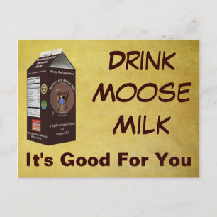 Matanuska Moose Milk Briefkaart