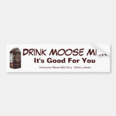 Matanuska Moose Milk Bumpersticker (Voorkant)