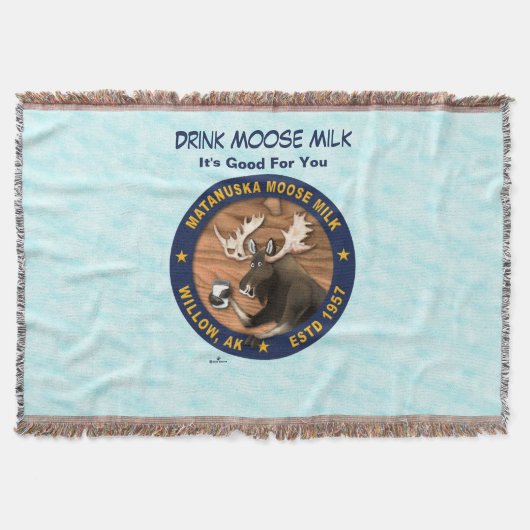 Matanuska Moose Milk Deken (Voorkant)