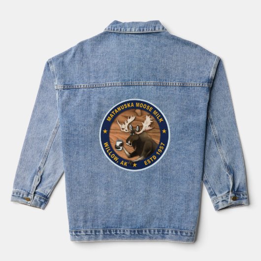 Matanuska Moose Milk Denim Jacket (Achterkant)