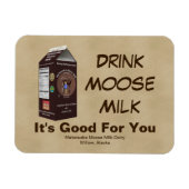 Matanuska Moose Milk Magneet (Horizontaal)