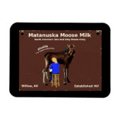 Matanuska Moose Milk Magneet (Horizontaal)
