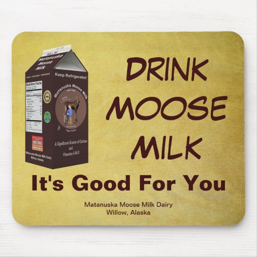 Matanuska Moose Milk Muismat (Voorkant)