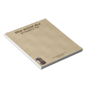 Matanuska Moose Milk Notitieblok