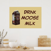 Matanuska Moose Milk Poster (Keuken)