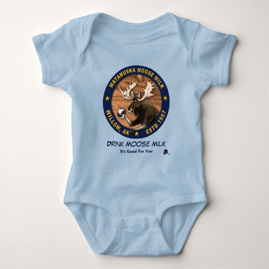 Matanuska Moose Milk Romper (Voorkant)