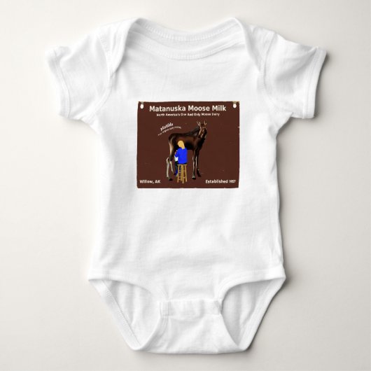 Matanuska Moose Milk Romper (Voorkant)