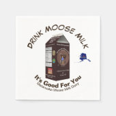 Matanuska Moose Milk Servetten (Voorkant)