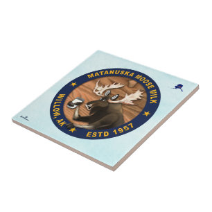 Matanuska Moose Milk Tegeltje