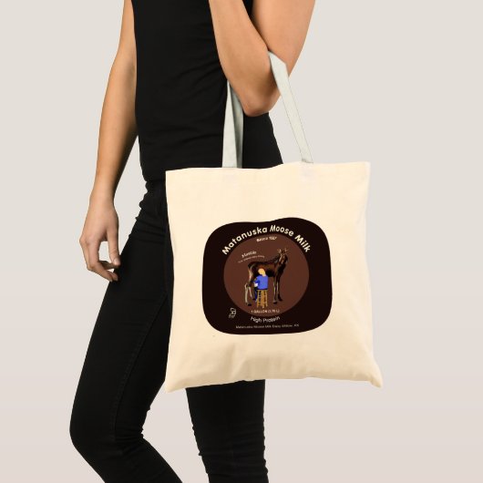 Matanuska Moose Milk Tote Bag (Voorkant (product))