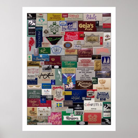 Match Books Poster (Voorkant)