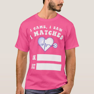 Match Day 2023 Future Doctor Physician Resident F T-shirt
