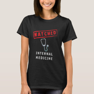 Match Day 2025 Med School Residency Matched Coassi T-shirt