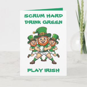 Match Day Schelmenstreken Ontmoet St. Patrick Week Kaart