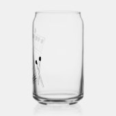 Match Made in Heaven Bruiloft Bruidsfeestgunst Blikvorm Glas (Links)