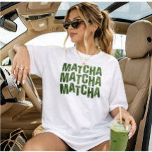 Matcha Cadeau, MATCHA shirt, matcha tee