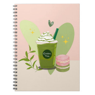 Matcha en Macarons Notitieboek