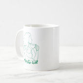 MATCHA GIRL DON, Matcha Mug, Mug cadeau (Devant gauche)