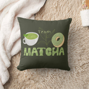 Matcha Green Tea, alles is beter met matcha Kussen