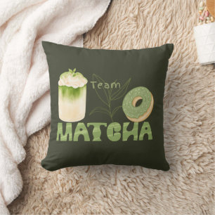Matcha Green Tea, alles is beter met matcha Kussen