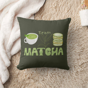 Matcha Groene Thee, Alles is beter met matcha Kussen
