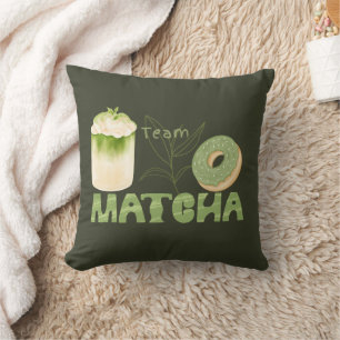 Matcha Groene Thee, Alles is beter met matcha Kussen
