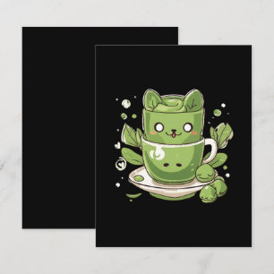 matcha groene thee informatiekaartje