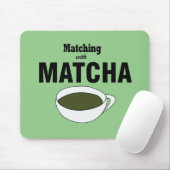 Matcha Groene Thee Muismat (Met muis)