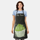Matcha Groene Thee Schort (Gedragen)