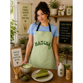 Matcha Groene Thee Schort